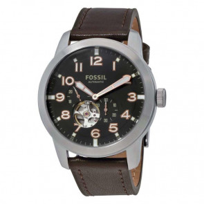Bracelet de montre Fossil ME3118 Cuir Brun 22mm