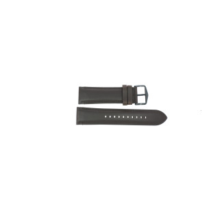 Bracelet de montre Fossil ME3155 / TOWNSMAN Cuir Brun 24mm