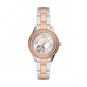 Bracelet de montre Fossil ME3214 Acier Bicolore 16mm