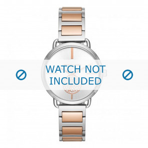 Michael Kors bracelet de montre MK3709 Métal Bicolore 16mm