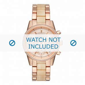 Michael Kors bracelet de montre MK6493 Métal Rosé 20mm