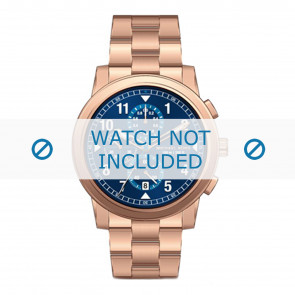 Michael Kors bracelet de montre MK8550 Métal Rosé 22mm