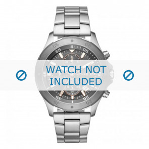 Bracelet de montre Michael Kors MK8569 Acier inoxydable Acier 22mm