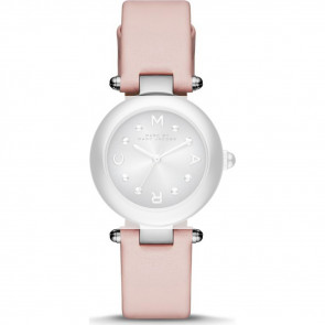 Bracelet de montre Marc by Marc Jacobs MJ1412 Cuir Rose 14mm