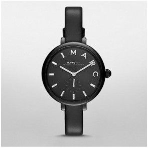 Bracelet de montre Marc by Marc Jacobs MJ1417 Cuir Blanc 11mm