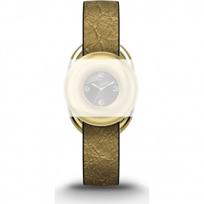 Bracelet de montre Marc by Marc Jacobs MJ1426 Cuir Plaqué or 14mm