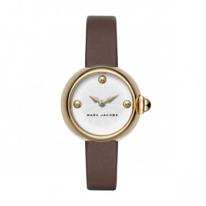 Bracelet de montre Marc by Marc Jacobs MJ1431 Cuir Brun 10mm