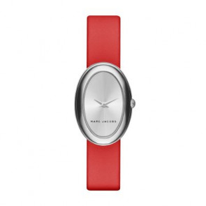 Bracelet de montre Marc by Marc Jacobs MJ1457 Cuir Rouge 12mm