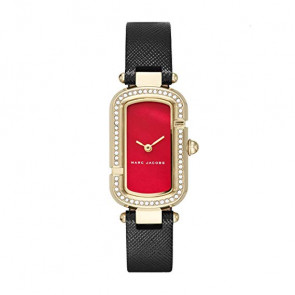 Bracelet de montre Marc by Marc Jacobs MJ1496 Cuir Noir 12mm