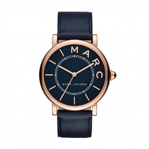 Bracelet de montre Marc by Marc Jacobs MJ1534 Cuir Bleu 18mm