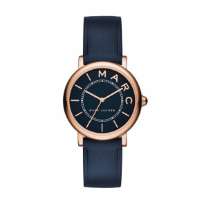 Bracelet de montre Marc by Marc Jacobs MJ1539 Cuir Bleu 14mm