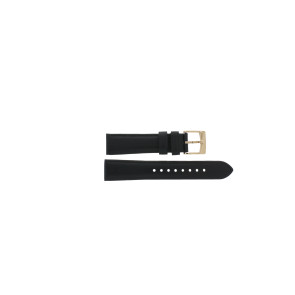 Bracelet de montre Marc by Marc Jacobs MJ1565 Cuir Noir 18mm