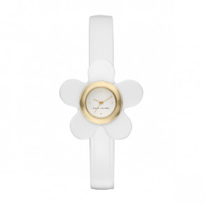 Bracelet de montre Marc by Marc Jacobs MJ1594 Cuir Blanc 12mm