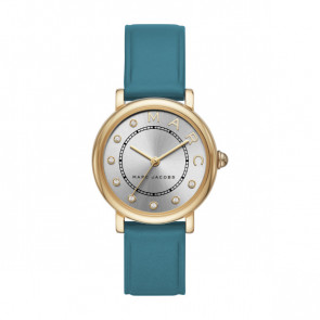 Bracelet de montre Marc by Marc Jacobs MJ1633 Cuir Turquoise 14mm