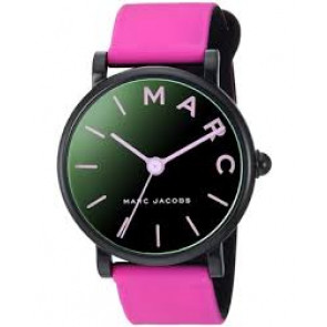 Bracelet de montre Marc by Marc Jacobs MJ1646 Silicone Rose 18mm