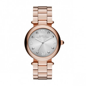 Bracelet de montre Marc by Marc Jacobs MJ3449 Acier inoxydable Rosé 18mm