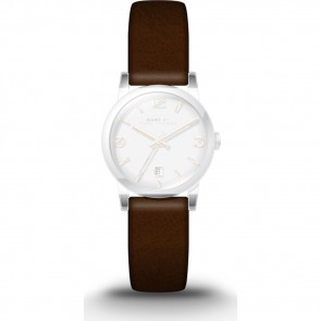 Bracelet de montre Marc by Marc Jacobs MJ9720 Cuir Brun 12mm
