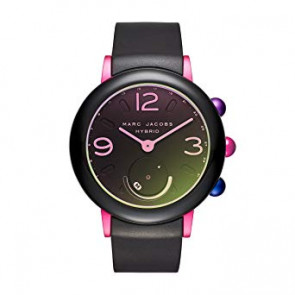 Bracelet de montre Marc by Marc Jacobs MJT1003 Silicone Noir 20mm