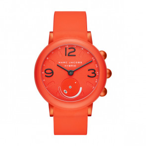 Bracelet de montre Marc by Marc Jacobs MJT1012 Silicone Orange 20mm