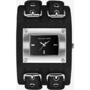 Bracelet de montre Michael Kors MK2152 Cuir Noir 40mm
