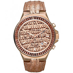 Bracelet de montre Michael Kors MK2305 Cuir Rosé 24mm