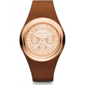 Bracelet de montre Michael Kors MK2313 Cuir Brun 42mm