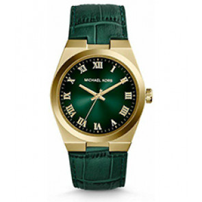 Bracelet de montre Michael Kors MK2356 Cuir Vert 24mm