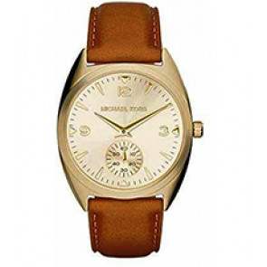 Bracelet de montre Michael Kors MK2373 Cuir Brun 20mm