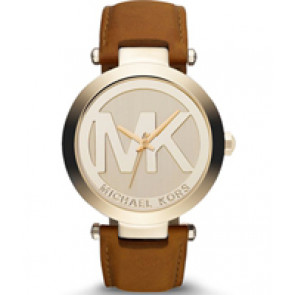 Bracelet de montre Michael Kors MK2398 Cuir Brun 21mm