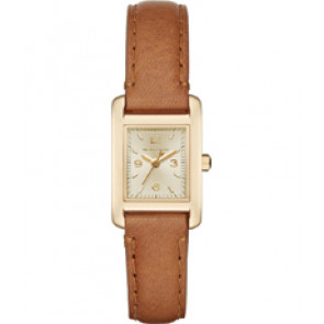 Bracelet de montre Michael Kors MK2418 Cuir Brun 14mm
