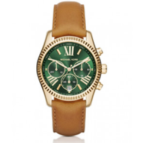 Bracelet de montre Michael Kors MK2431 Cuir Brun 20mm