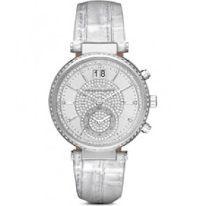 Bracelet de montre Michael Kors MK2443 Cuir Acier 20mm