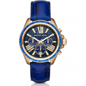 Bracelet de montre Michael Kors MK2450 Cuir Bleu 20mm