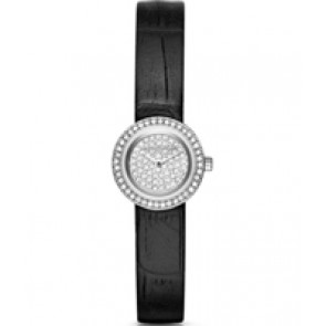 Bracelet de montre Michael Kors MK2453 Cuir Noir 10mm