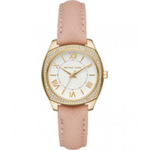 Bracelet de montre Michael Kors MK2487 Cuir Rose 16mm