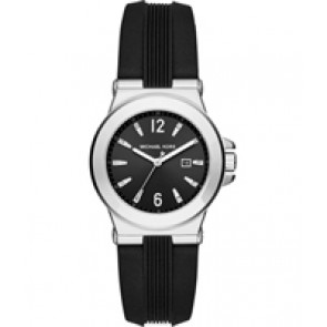 Bracelet de montre Michael Kors MK2499 Silicone Noir 20mm