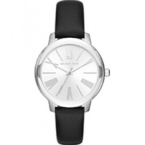 Bracelet de montre Michael Kors MK2518 Cuir Noir 16mm
