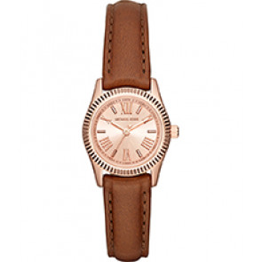 Bracelet de montre Michael Kors MK2540 Cuir Brun 14mm