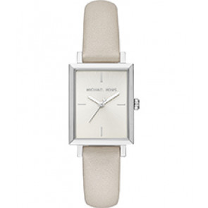 Bracelet de montre Michael Kors MK2598 Cuir Beige 14mm