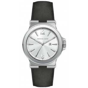 Bracelet de montre Michael Kors MK2601 Cuir Noir 22mm