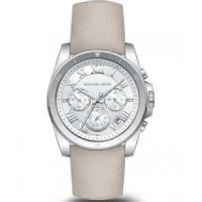 Bracelet de montre Michael Kors MK2633 Cuir Beige 22mm
