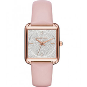 Bracelet de montre Michael Kors MK2669 Cuir Rose 20mm