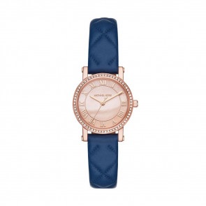 Bracelet de montre Michael Kors MK2696 Cuir Bleu 14mm