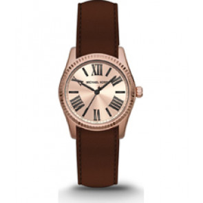 Bracelet de montre Michael Kors MK2702 Cuir Brun 14mm