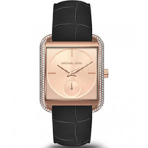 Bracelet de montre Michael Kors MK2611 Cuir Noir 20mm