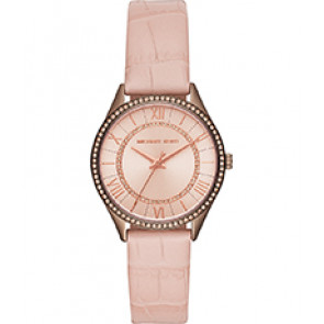 Bracelet de montre Michael Kors MK2722 Cuir Rose 16mm