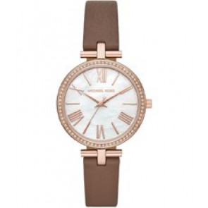Bracelet de montre Michael Kors MK2832 Cuir Brun 12mm