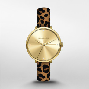 Bracelet de montre Michael Kors MK2866 Cuir Bicolore 14mm