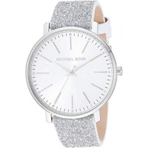 Bracelet de montre Michael Kors MK2877 Cuir Gris 18mm