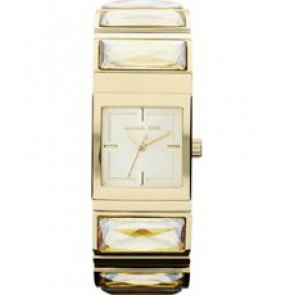 Bracelet de montre Michael Kors MK3193 Acier inoxydable Plaqué or 11mm